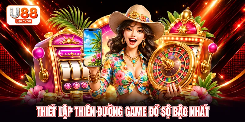 Thiết lập thiên đường game đồ sộ bậc nhất